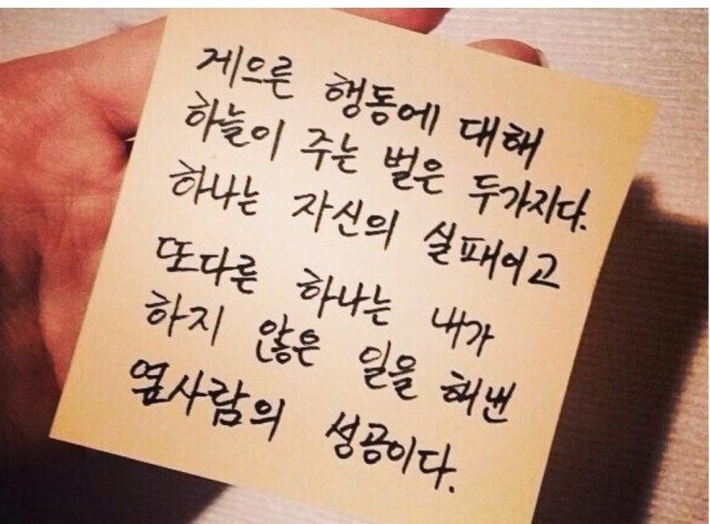 나의 삶은 나의 선택만이 정답이다