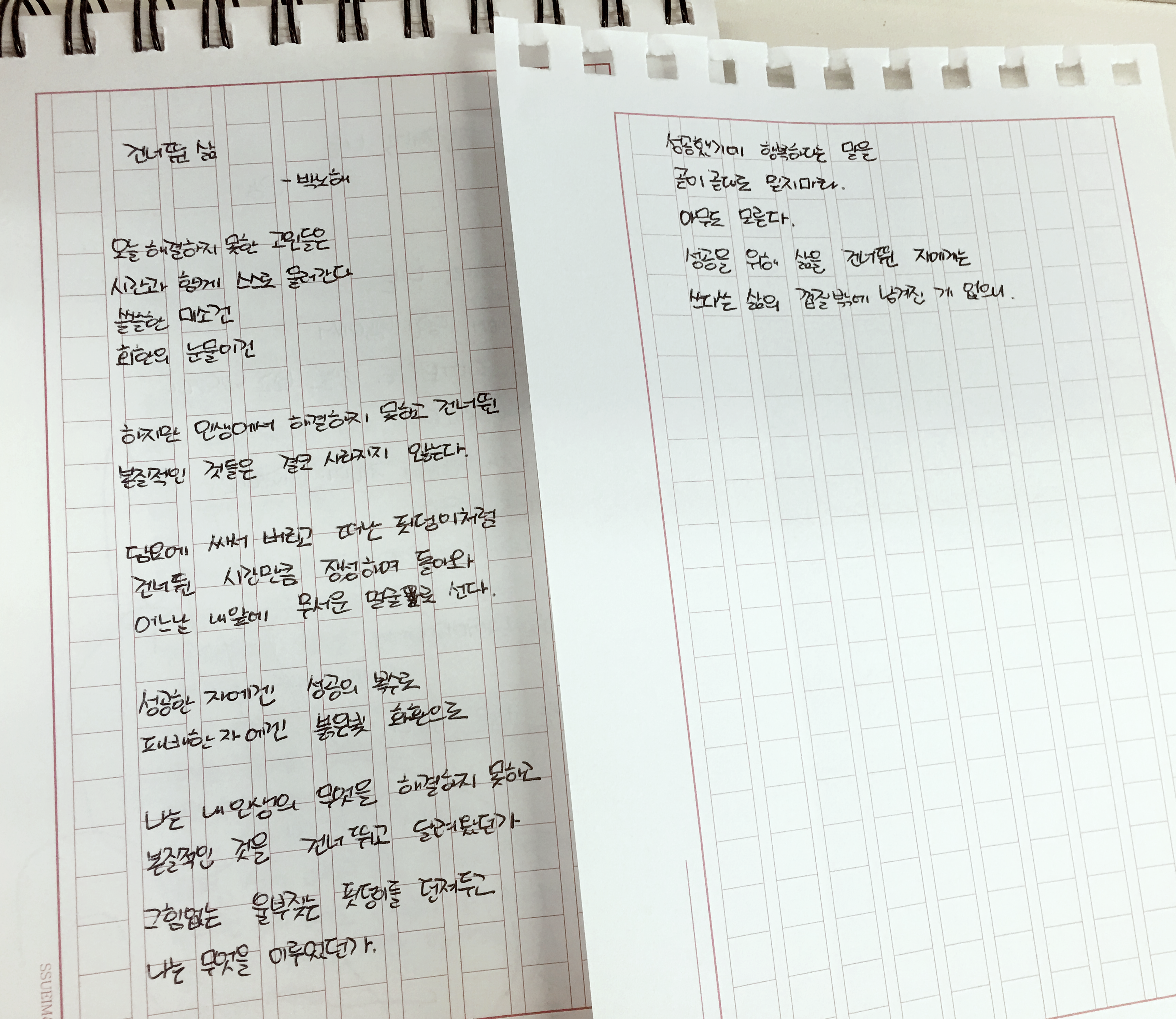 건너뛴 삶 - 박노해
