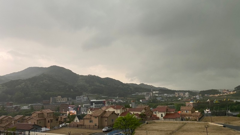 샤갈의눈내리는마을 이미지