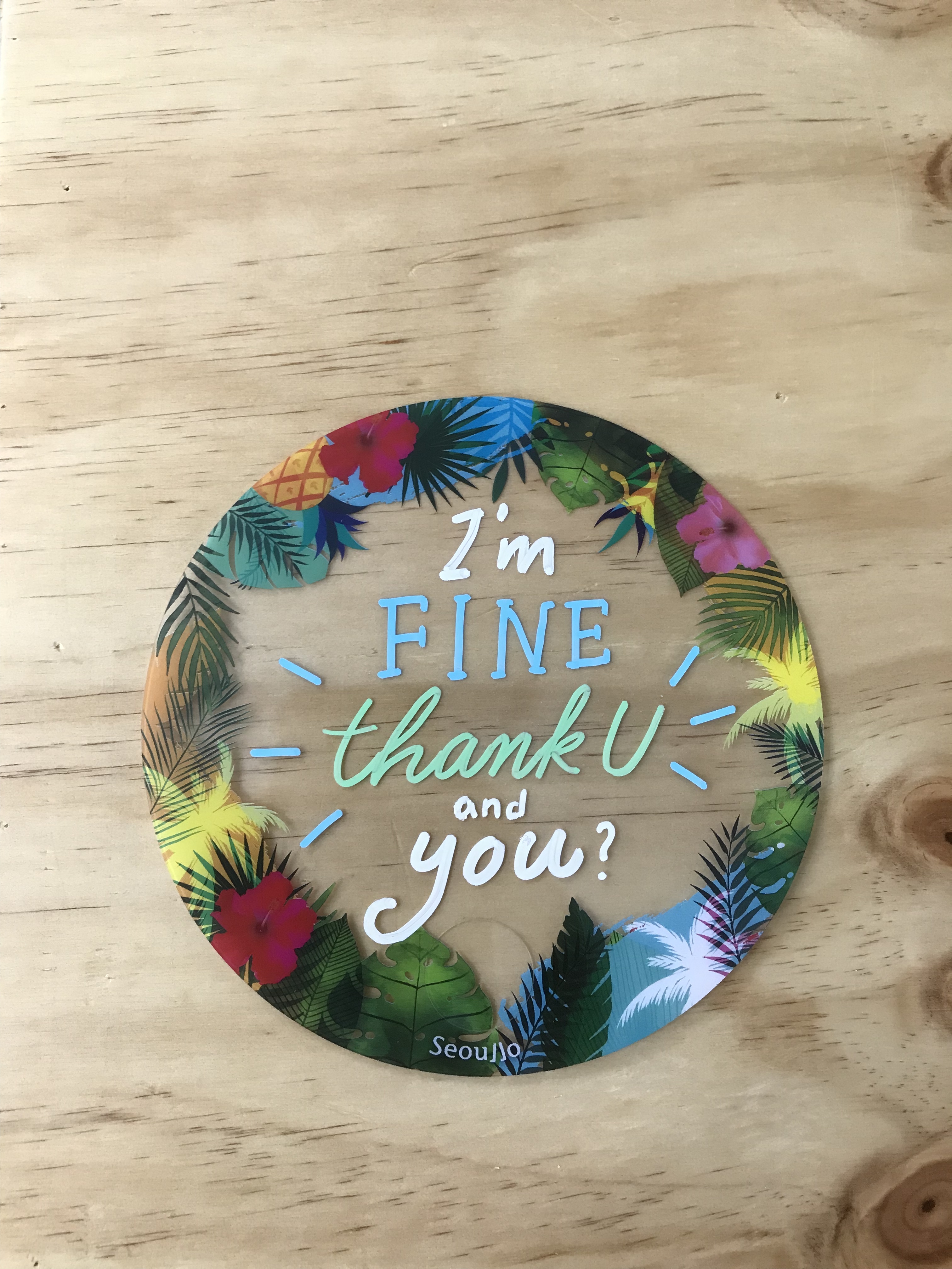 I'm fine thank you and you? - 11월 전국에서 마...