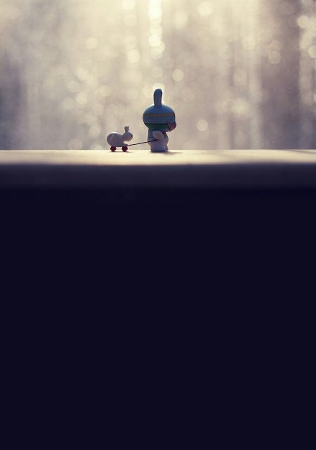 밤 하늘과 커피