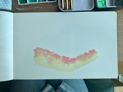 수채화케이크 이미지