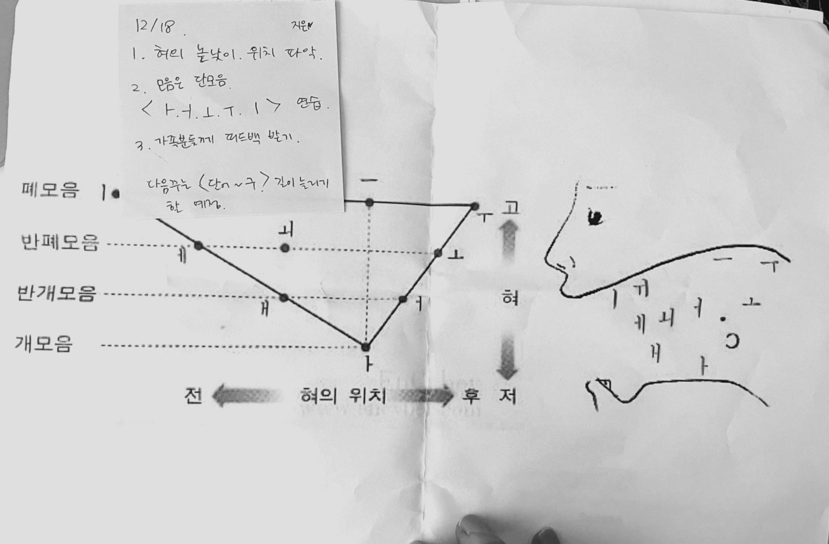 오늘도 언어치료실을 다녀왔다.
