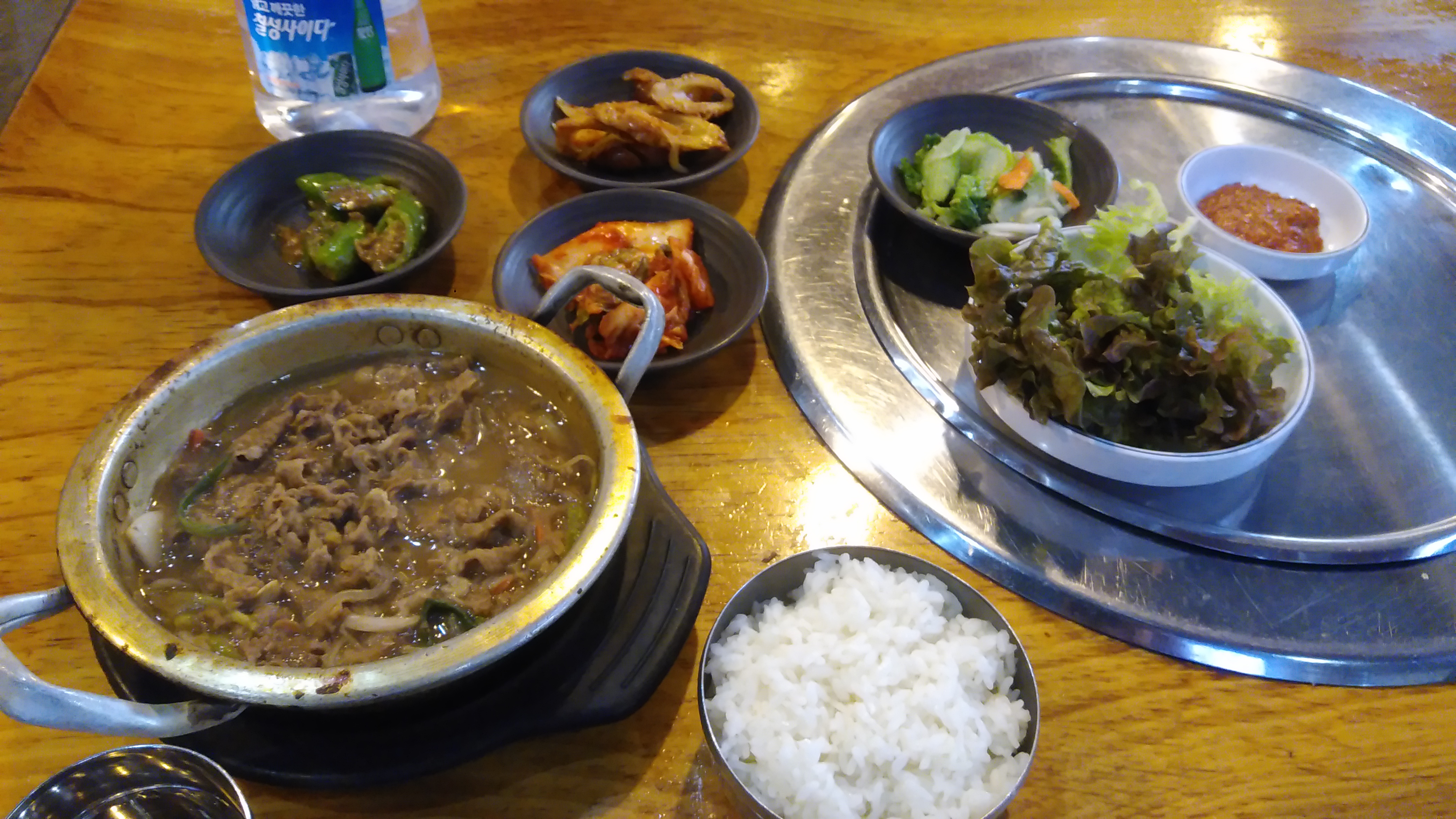 20180218 연휴 마지막 일요일. 냄비불고기 포