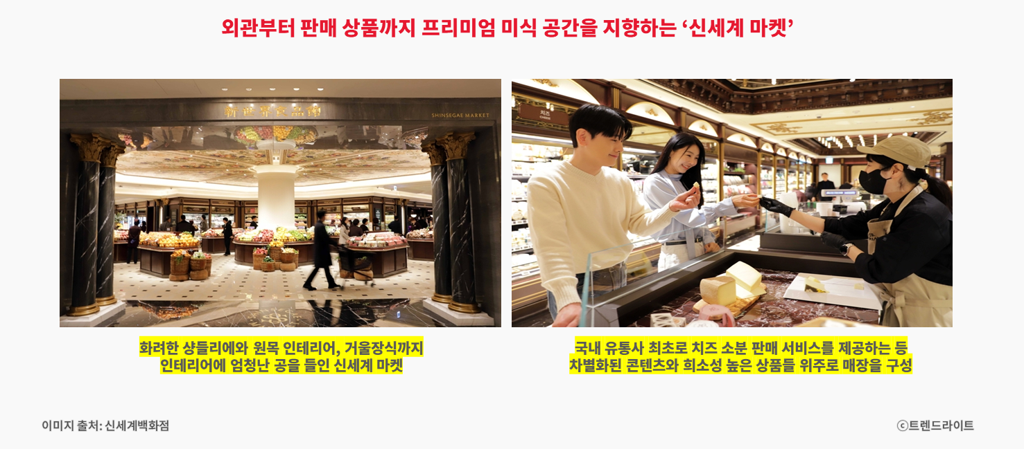 신세계 마켓, 줄타기가 이렇게나 어렵습니다