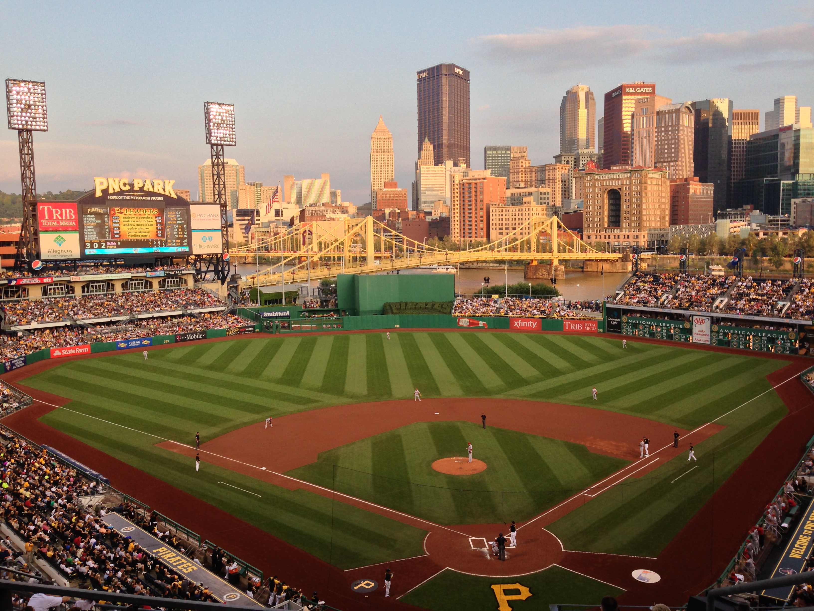 한 폭의 그림 같은 야구장, PNC 파크 - PNC Park, ...