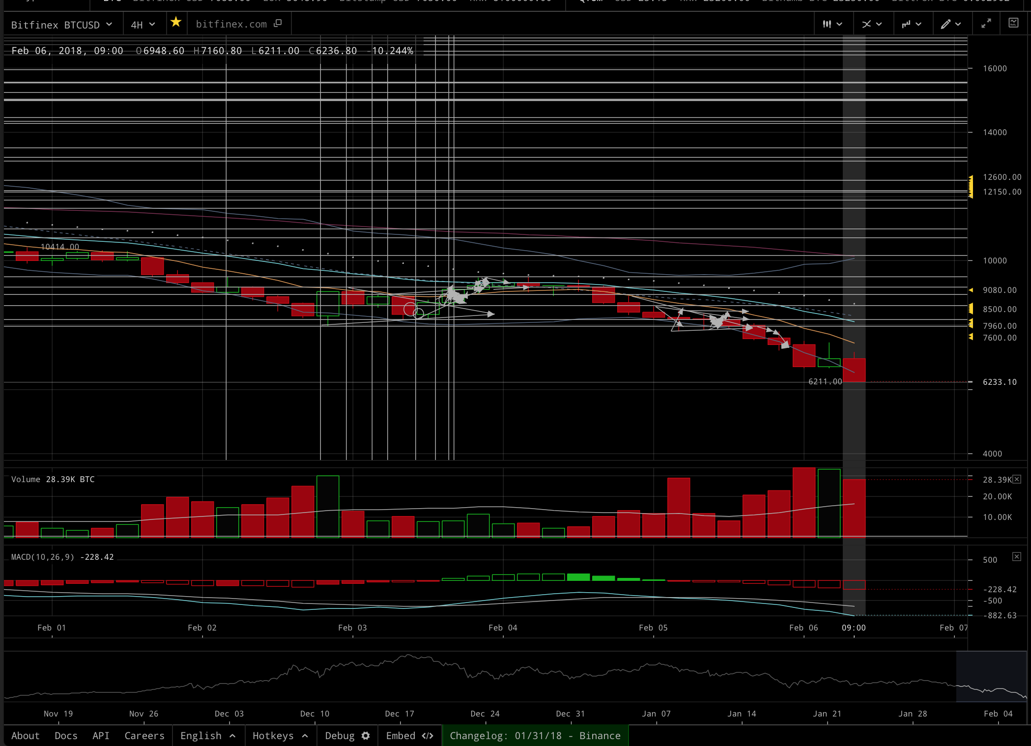 비트코인 폭락, 더 큰 폭락