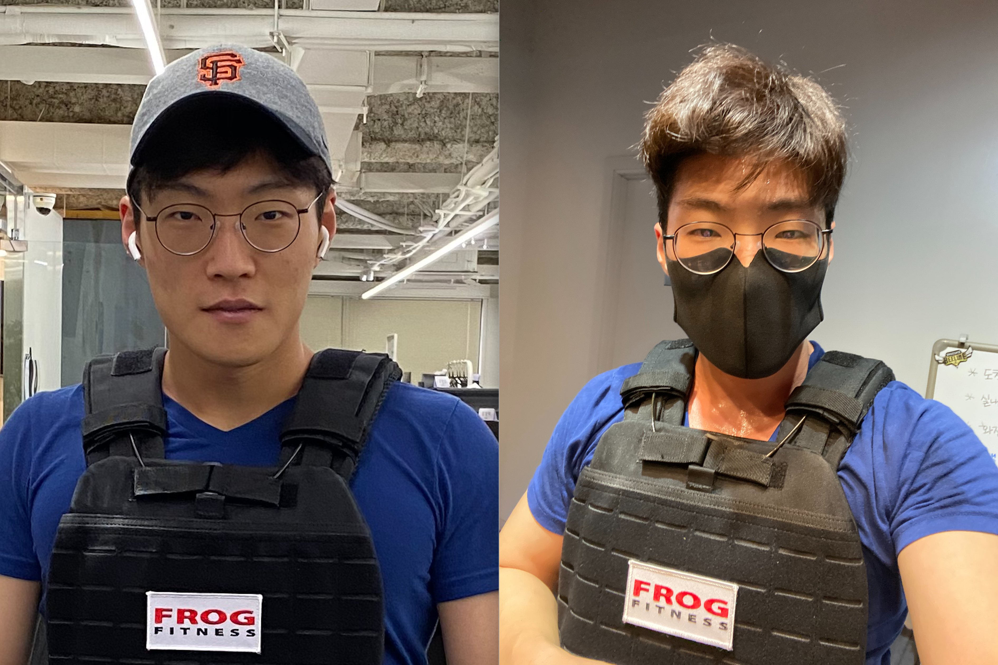 열심히 하던 크로스핏, 자신만만한 출격 전 모습과 개털린 뒤의 모습 비교