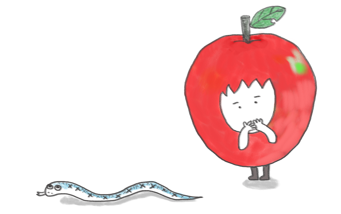 사과처럼 움직일 수 없었어 - 송현섭, <뱀에게>