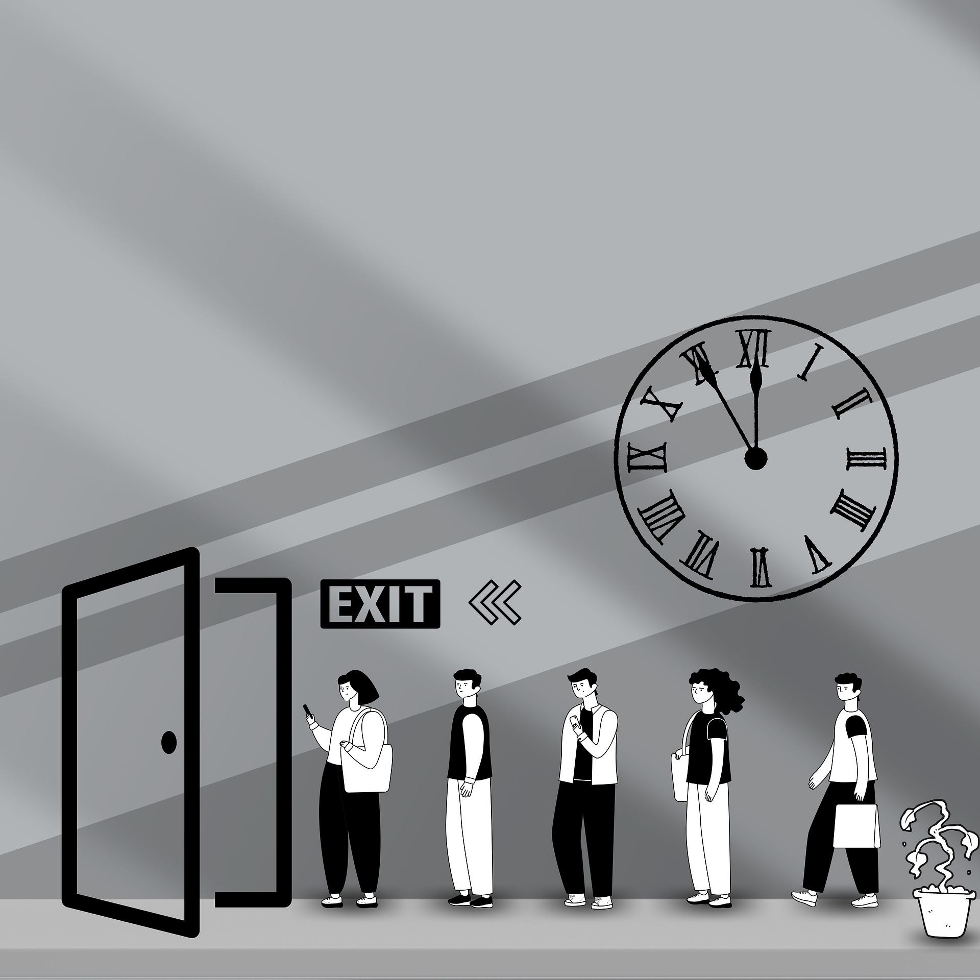 조용히 퇴사하는 사람들의 심리.