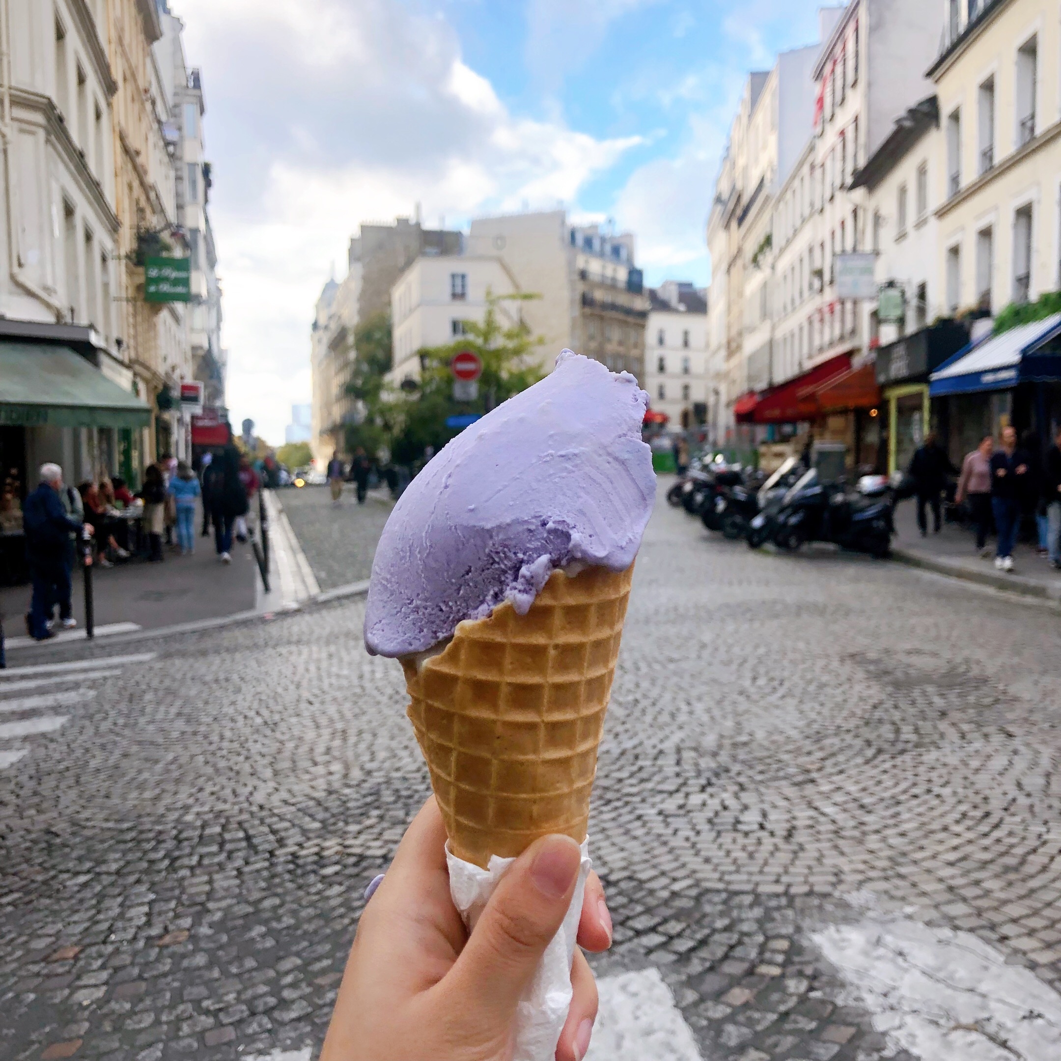 바이올렛 아이스크림