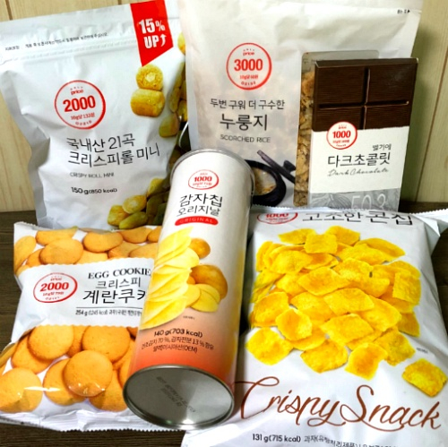 온리 프라이스에서 살만한 가성비 좋은 과자 6가지...