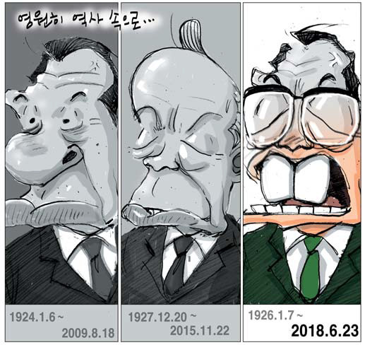 삼金시대 (#1) - 박정희와 전두환 정권에서의 3金