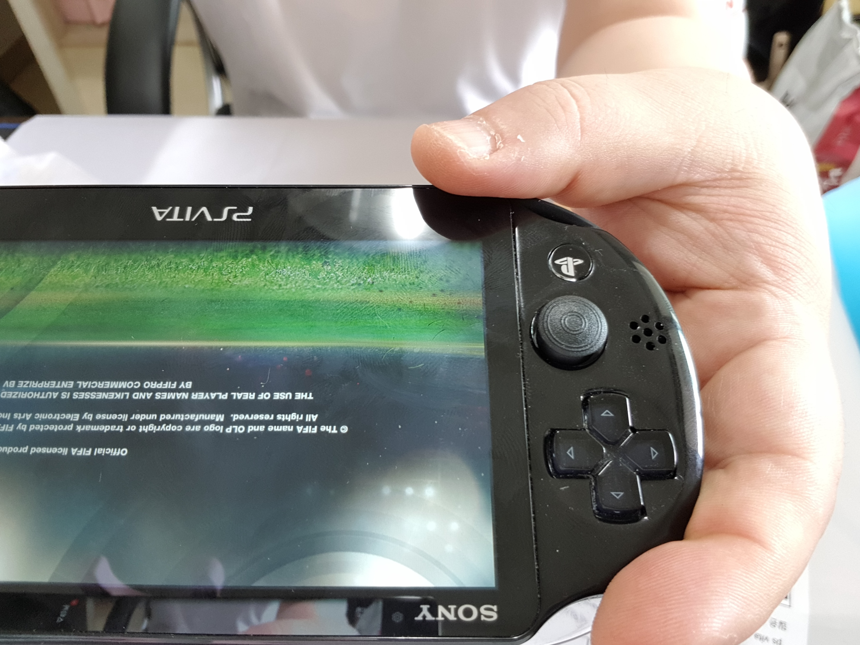PSVITA 아나로그 스위치 직접 교환하기