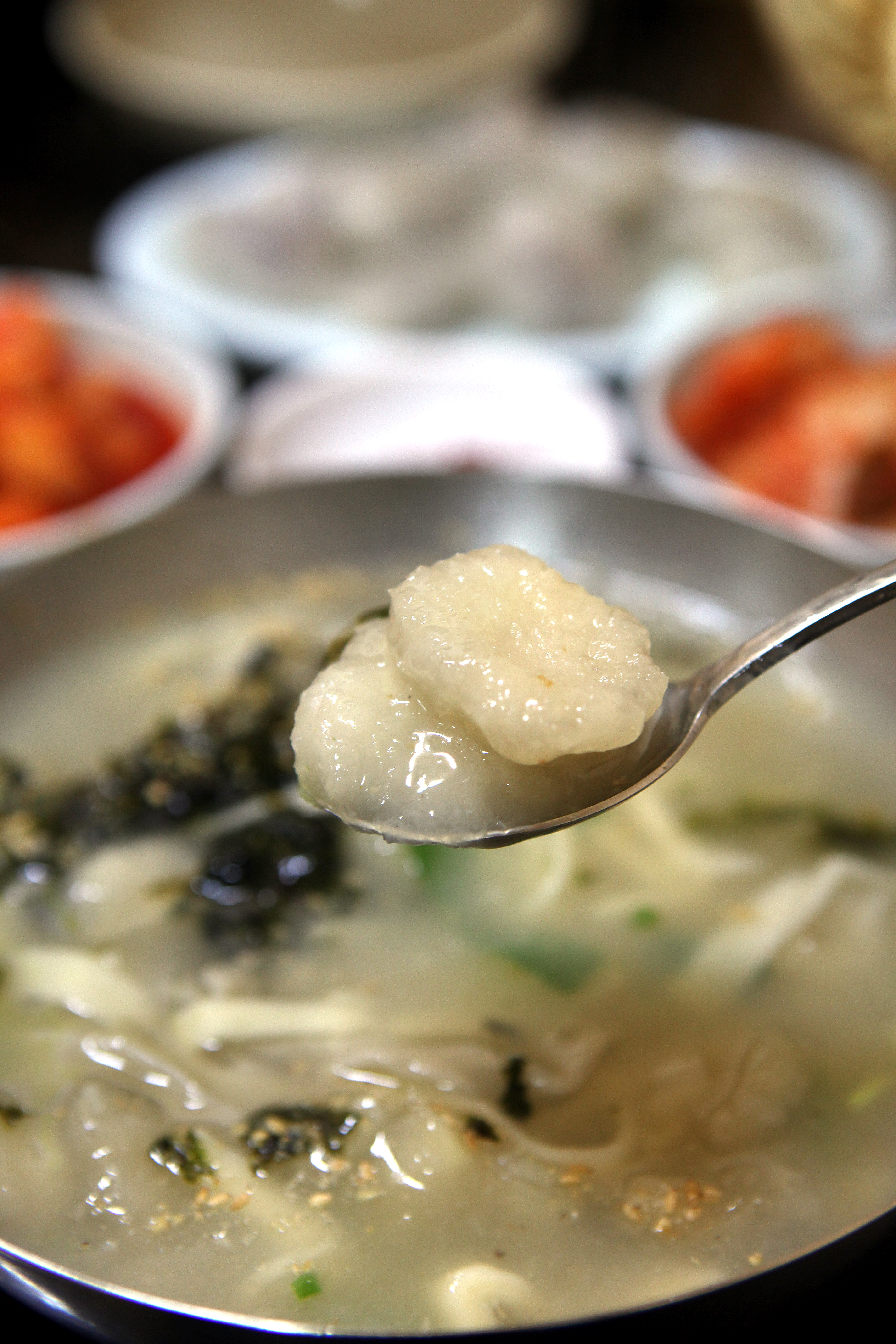 전복과 해물이 퐁당, 전복해물수제비