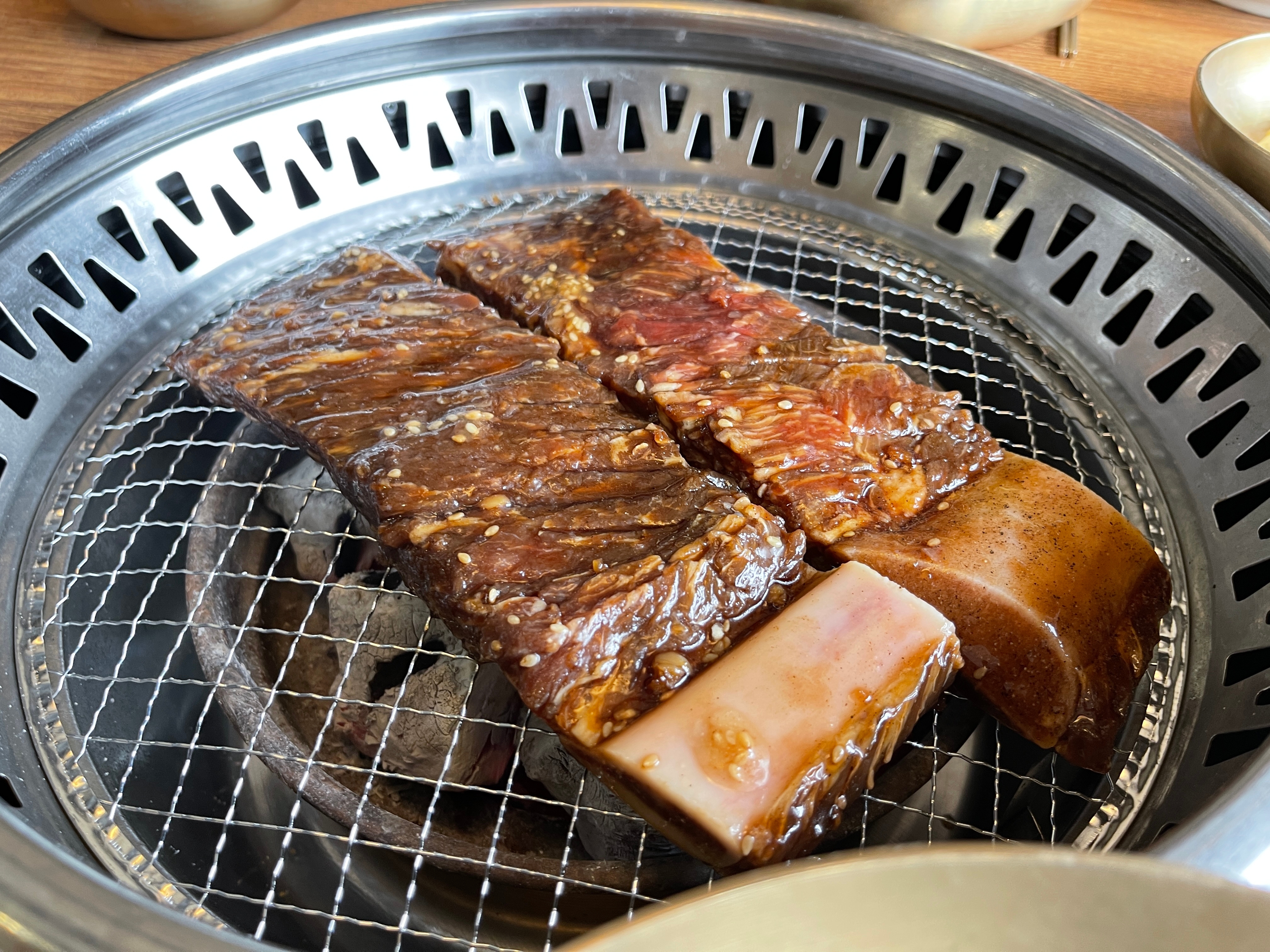 평택 고덕 한정식 우각정원의 소갈비 정식 리뷰