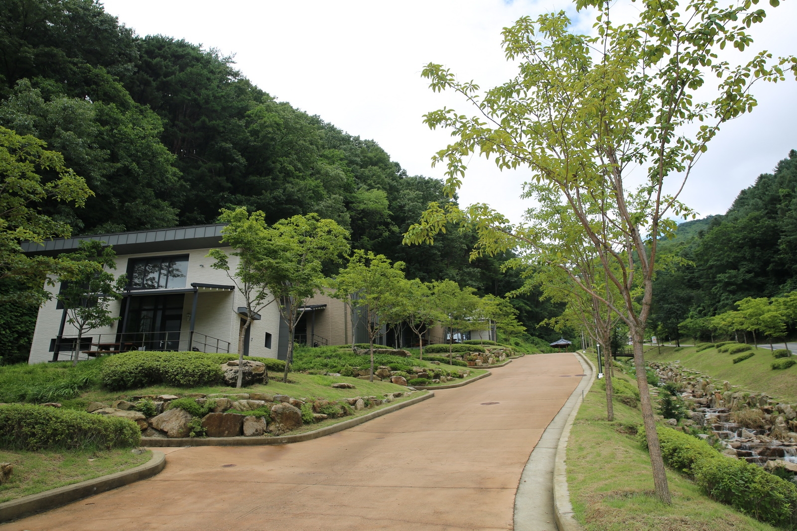 문수산 자연휴양림 야영장 이미지