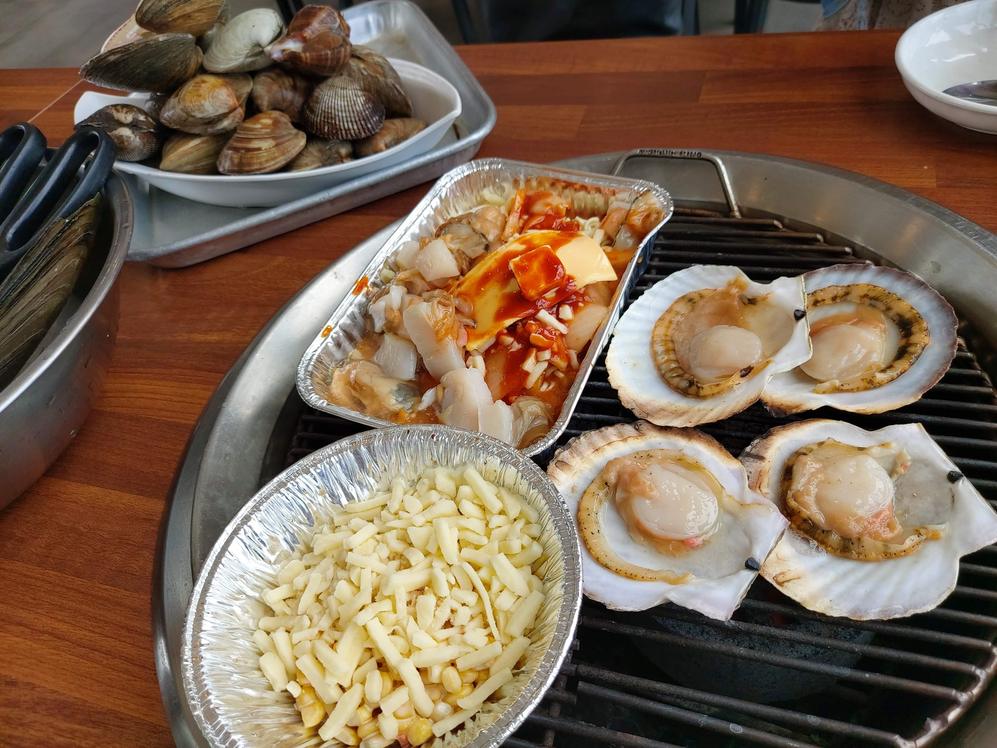 03화 서해바다 보며 조개구이 먹방