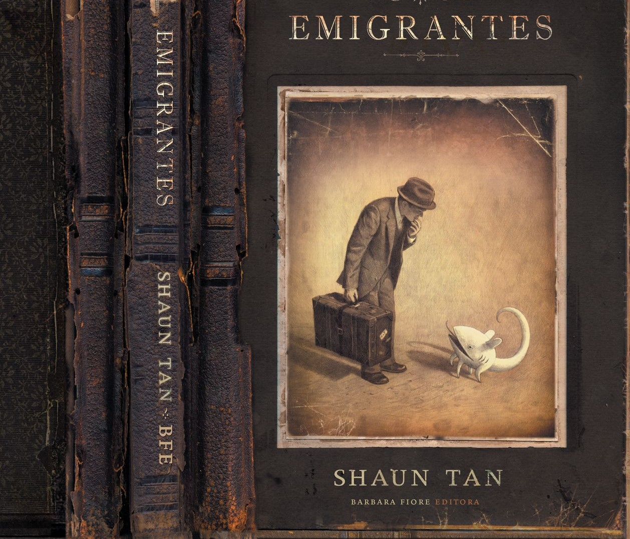 숀 탠 Shaun Tan, 도착 arrival - 판타지는 괴물의...