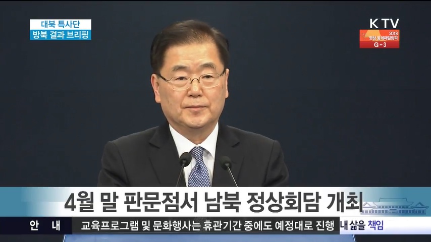 대북특사 형님들 수고했어유. 야당놈들아 비핵화! ...
