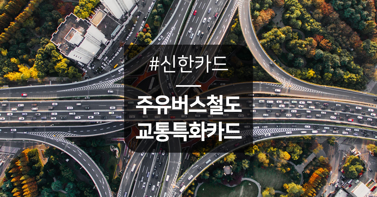 민족대이동을 대비하라! 교통특화 신한카드 추천 5...