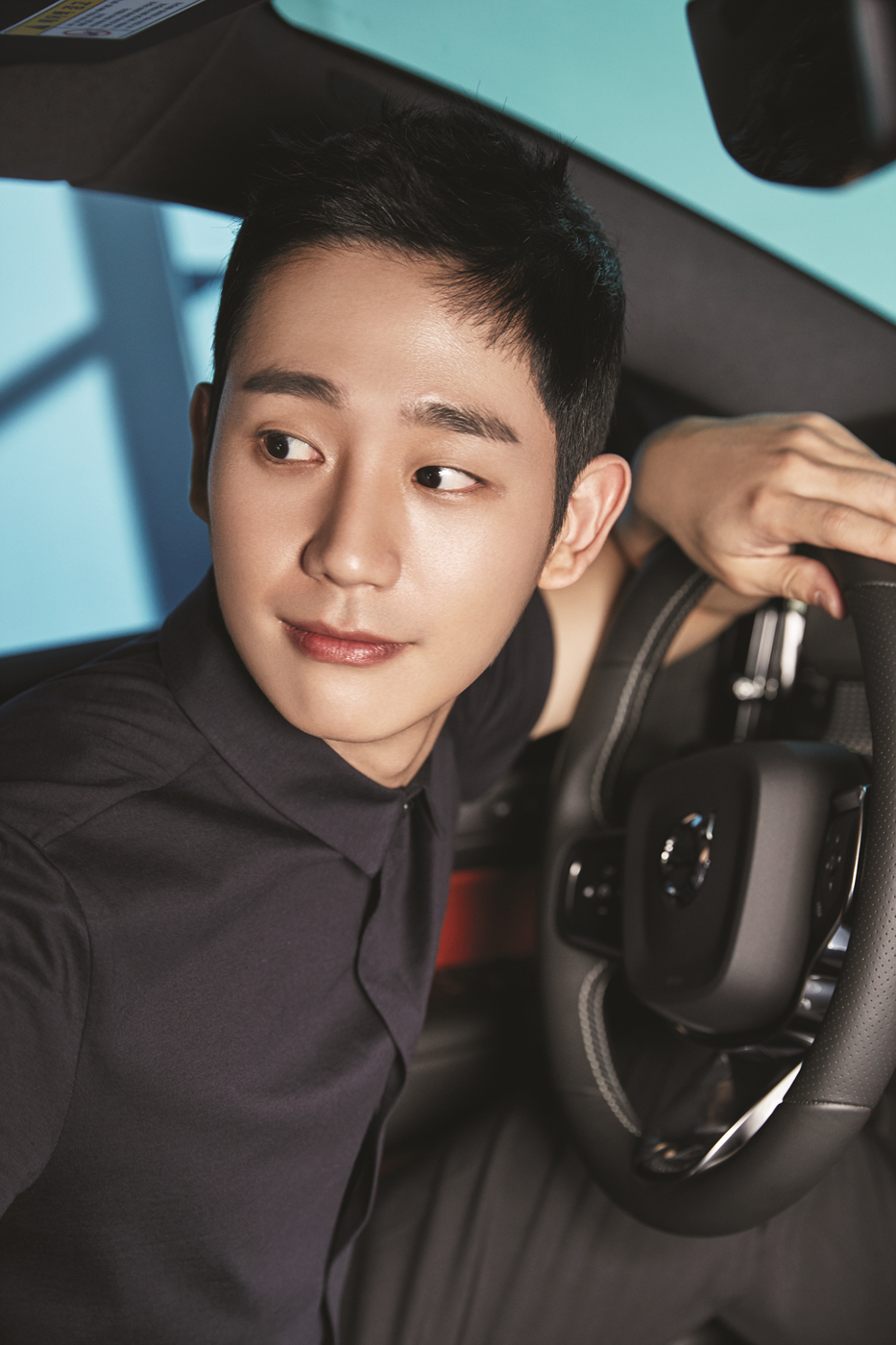이정재,김혜수의 계보를 잇는 정해인,볼보 홍보모...