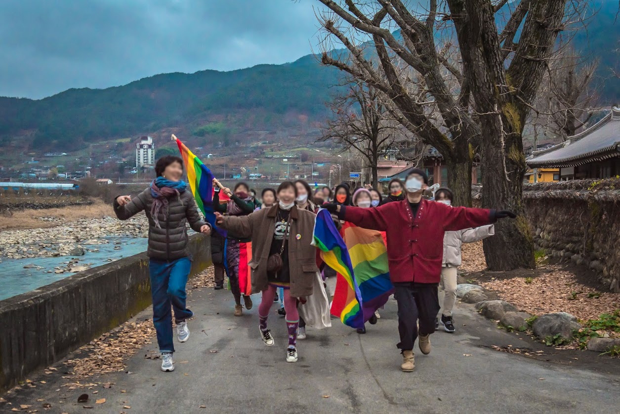 지리산 무지개 카페 이미지