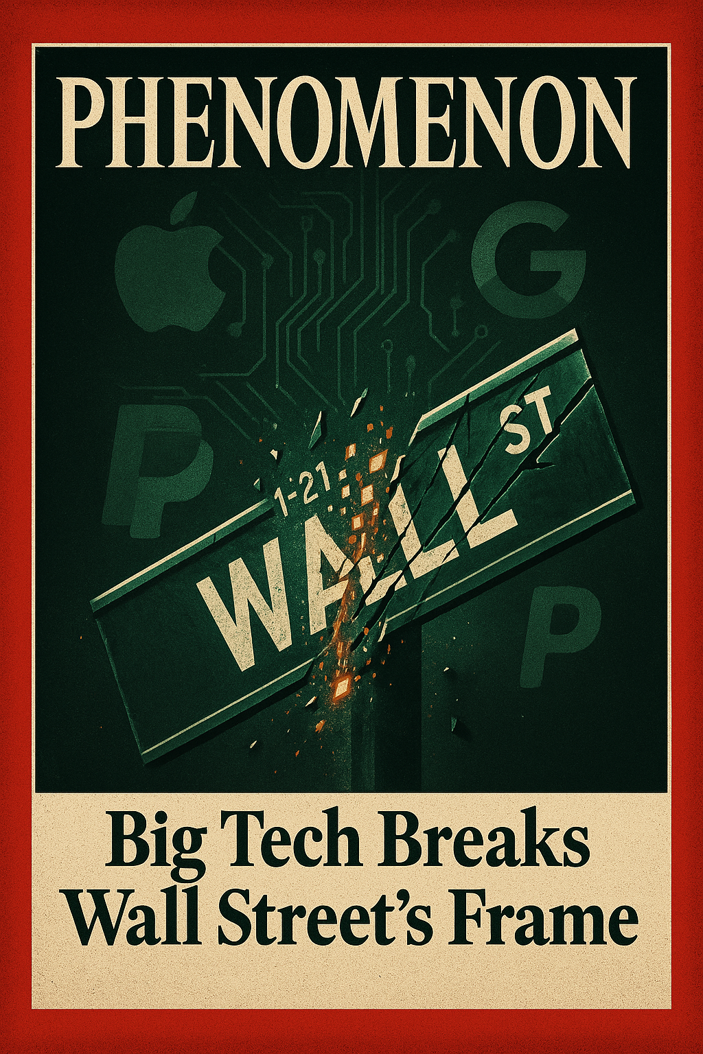 빅테크, 월스트리트 프레임을 파괴하다.