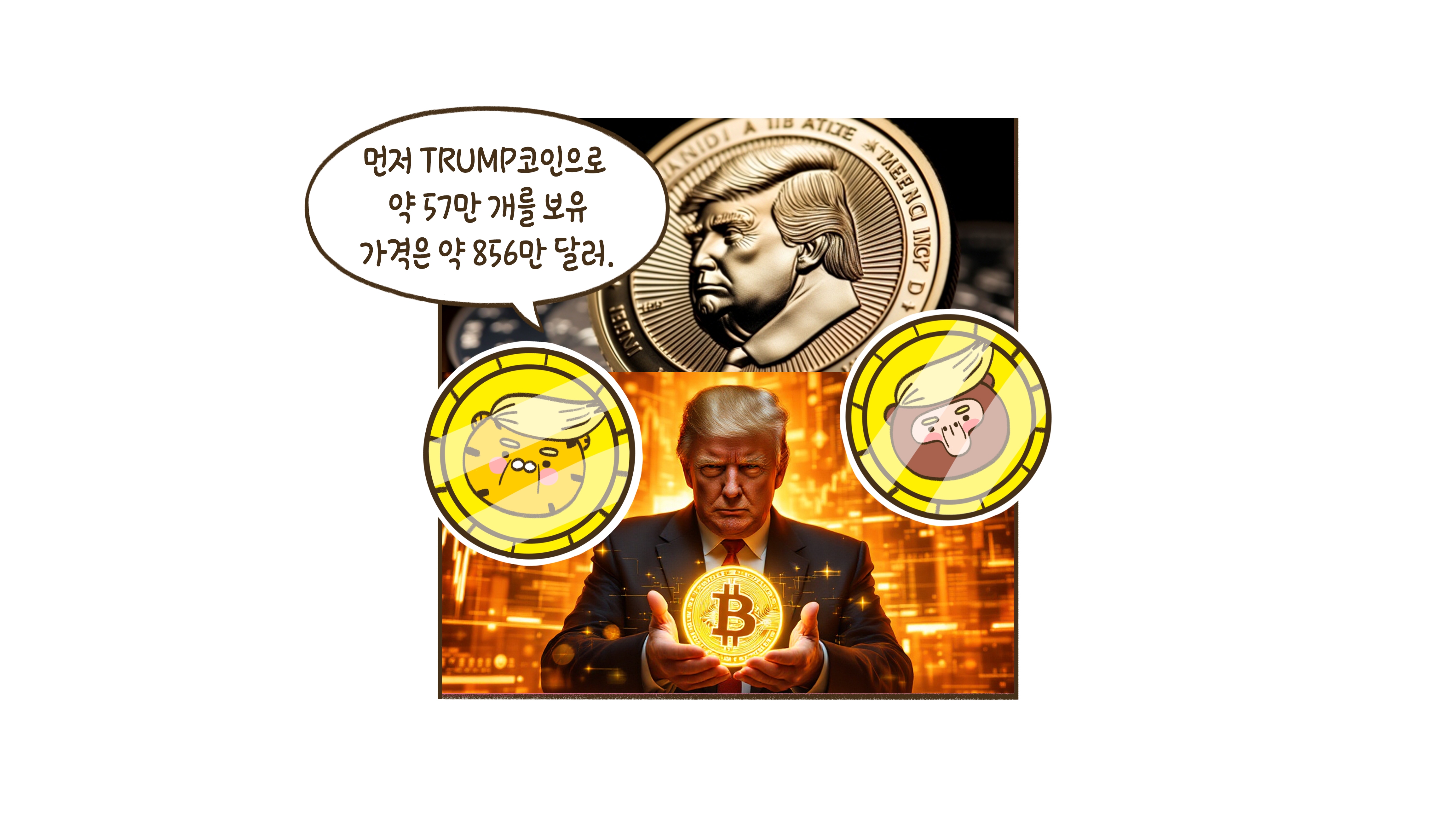 트럼프가 보유하고 있는 코인은?