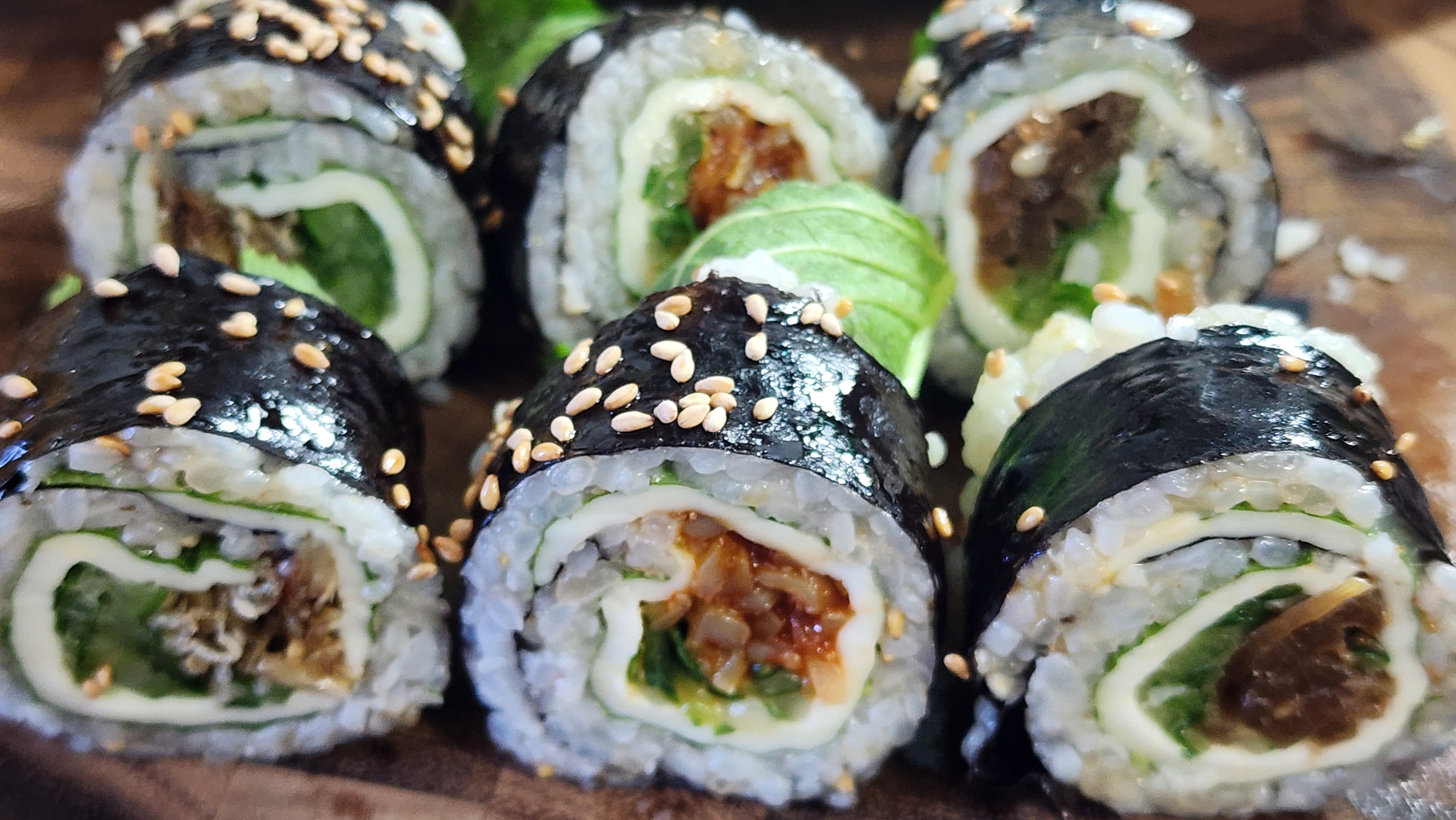 꼬다리김밥 이미지