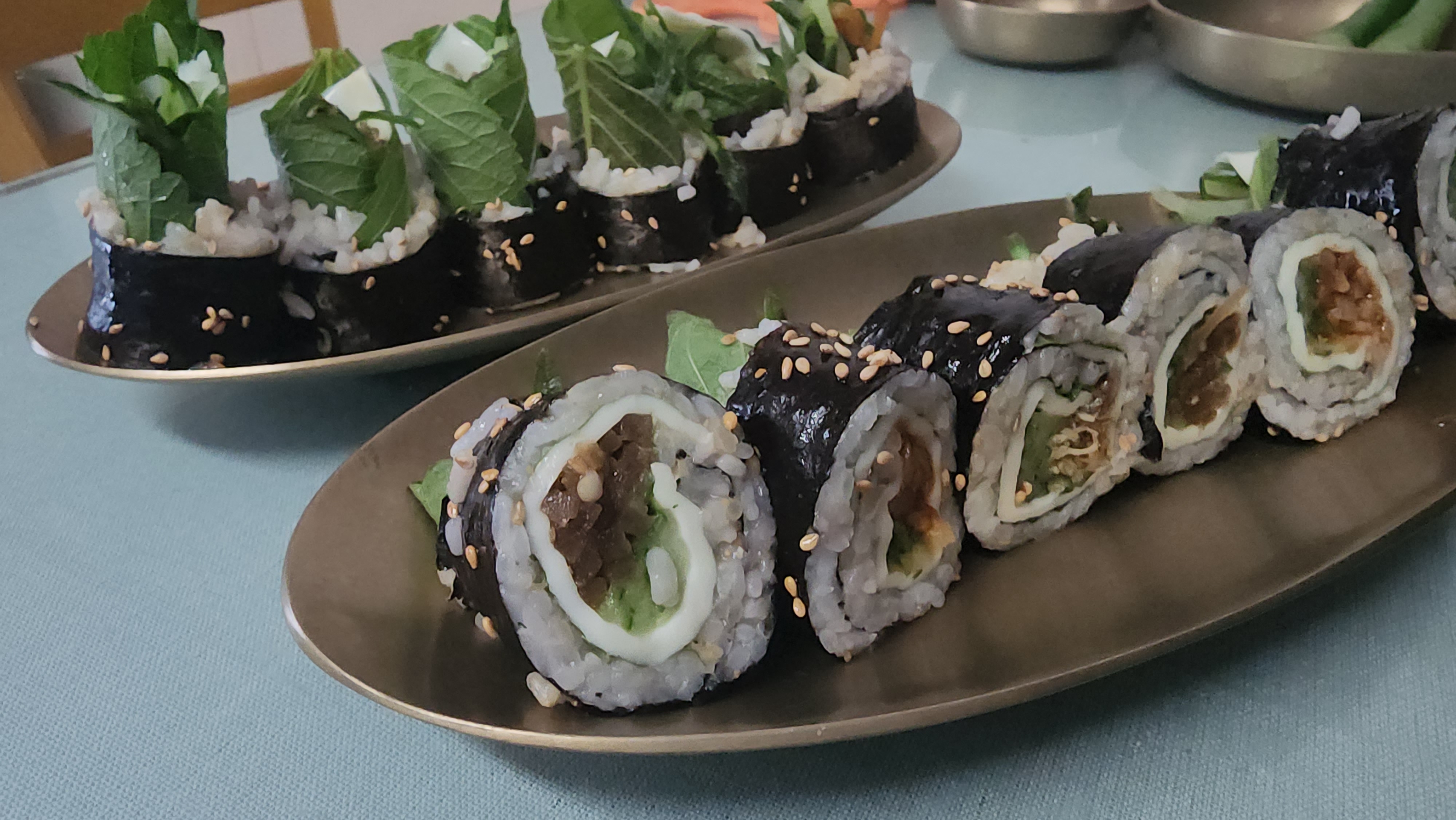 꼬다리김밥 이미지