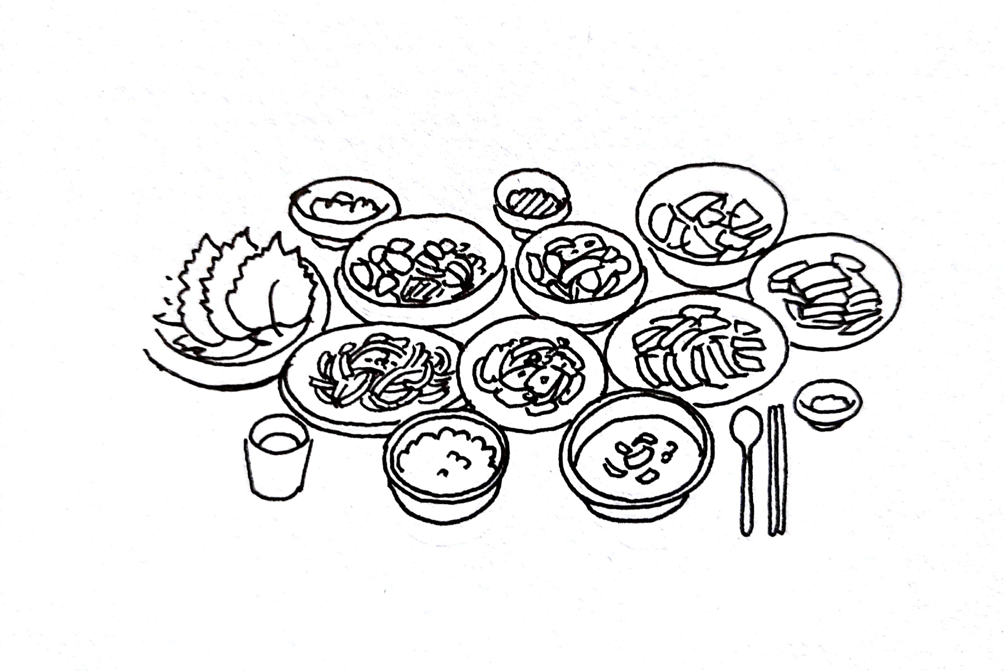 반찬의 천국 - NAO의 한국 그리기_8