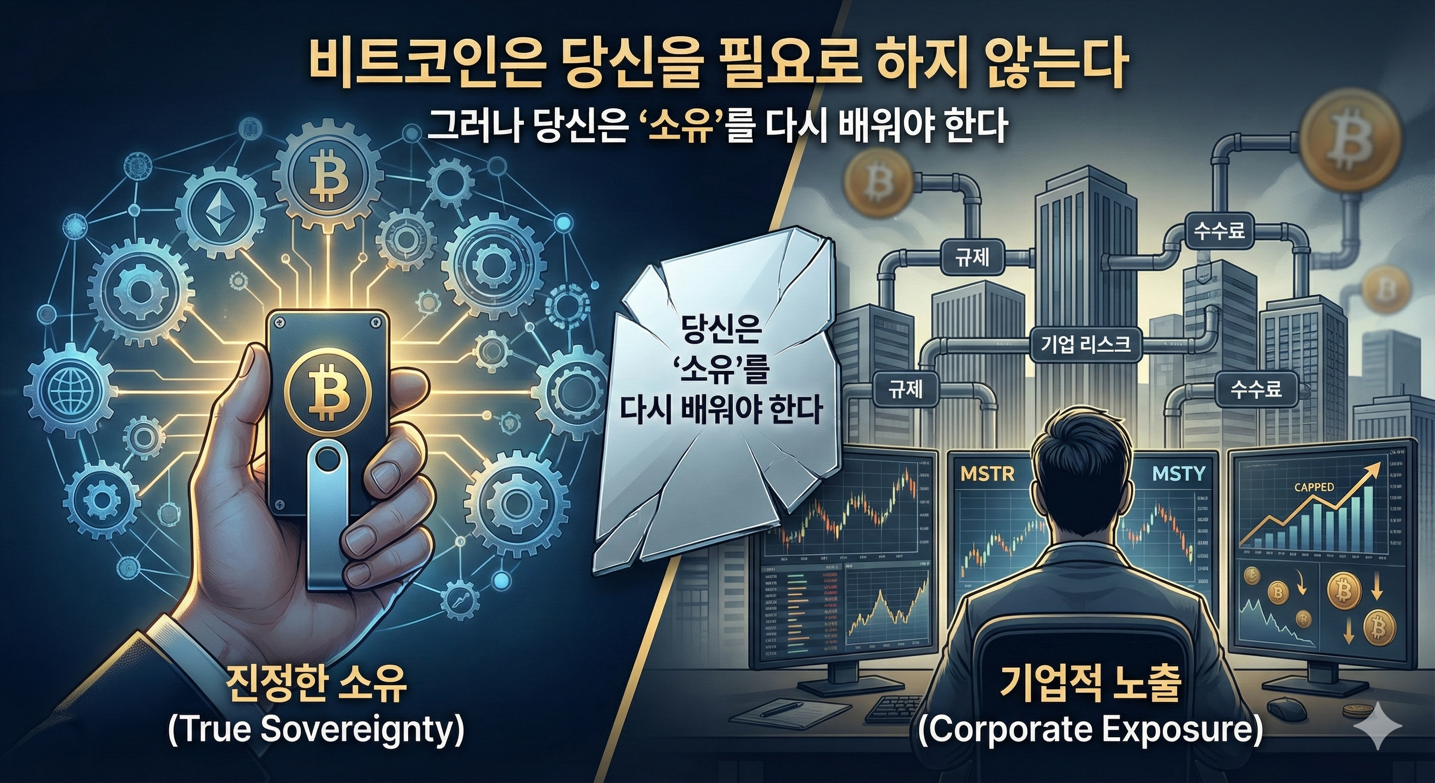 비트코인은 당신을 필요로 하지 않는다