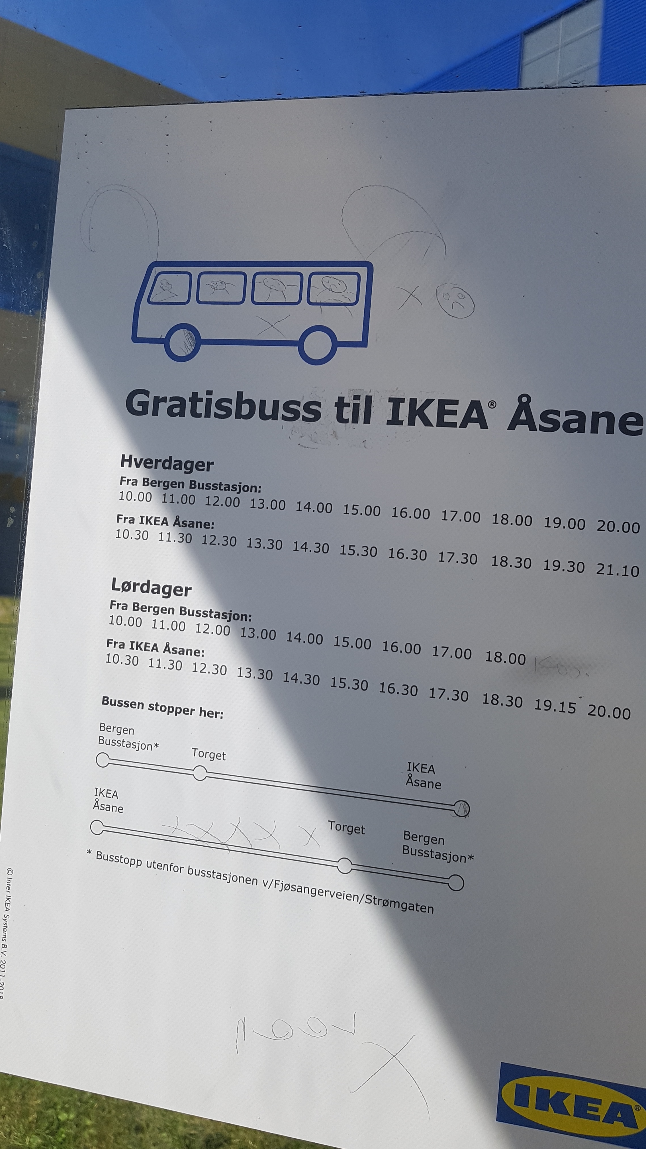 ikea bussen oslo sentrum