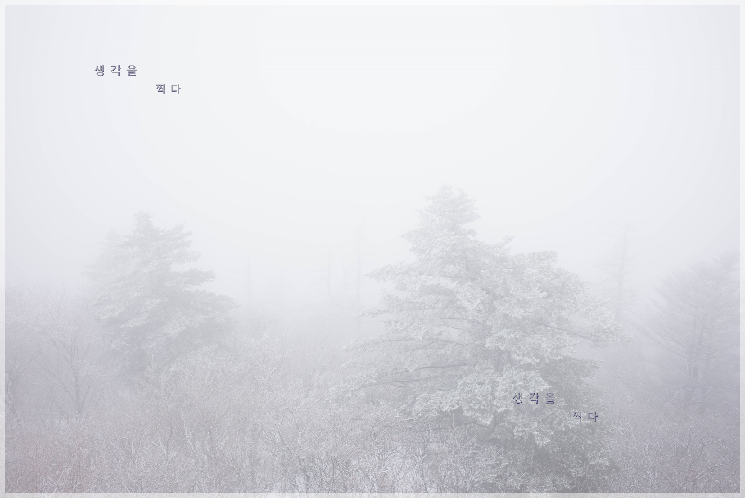 03화 우리나라 대표적 겨울산행지 계방산