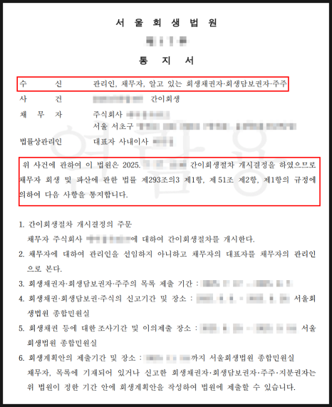 IT 법인회생 성공사례