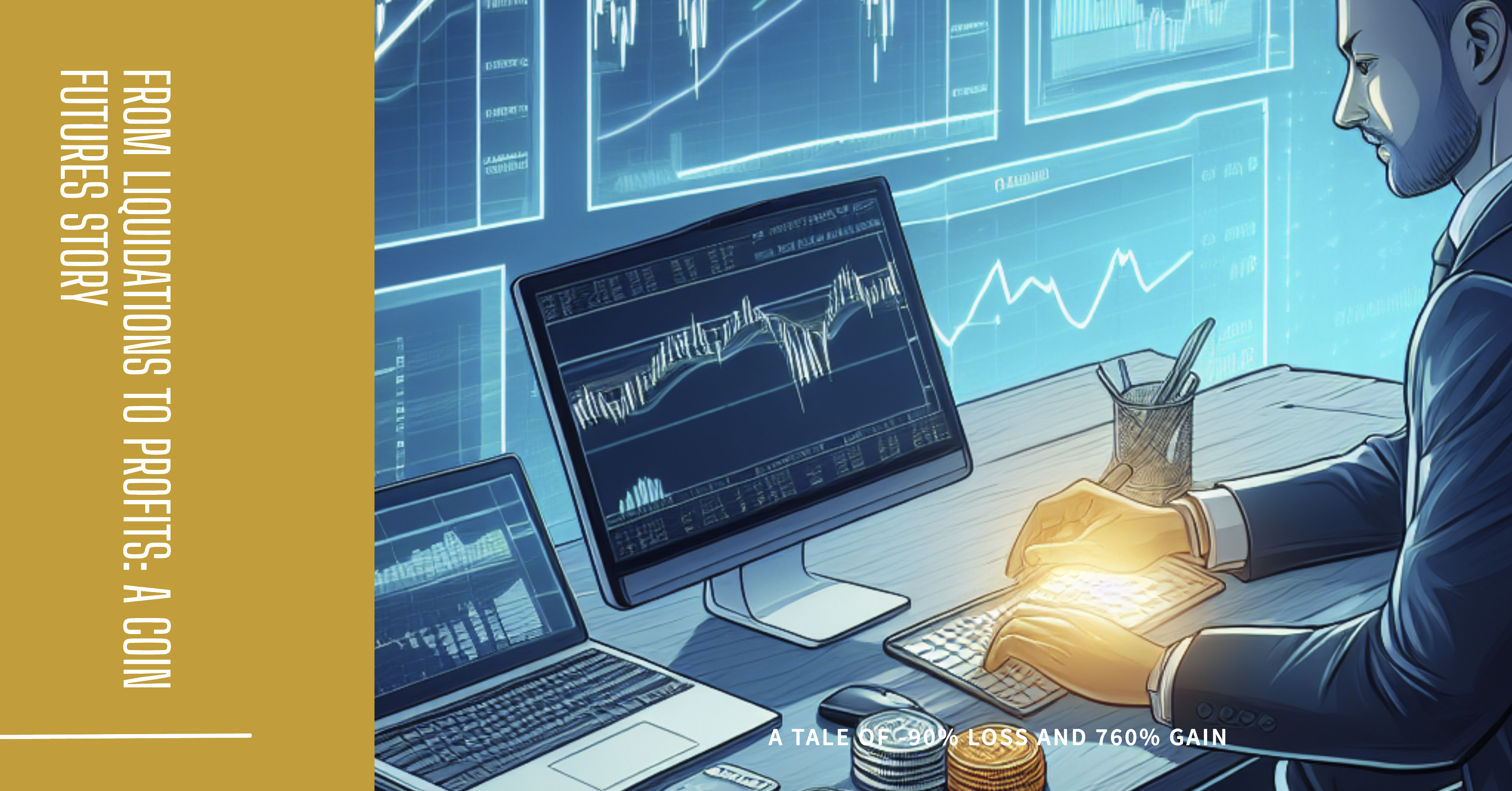 2번의 청산, -90%까지 갔다가 760% 수익난 코인