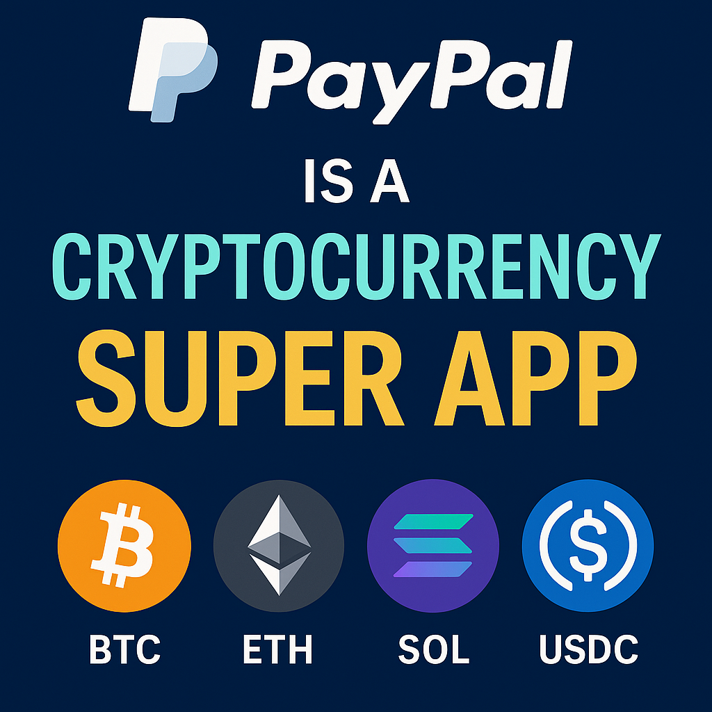 페이팔은 암호화폐의 슈퍼앱?