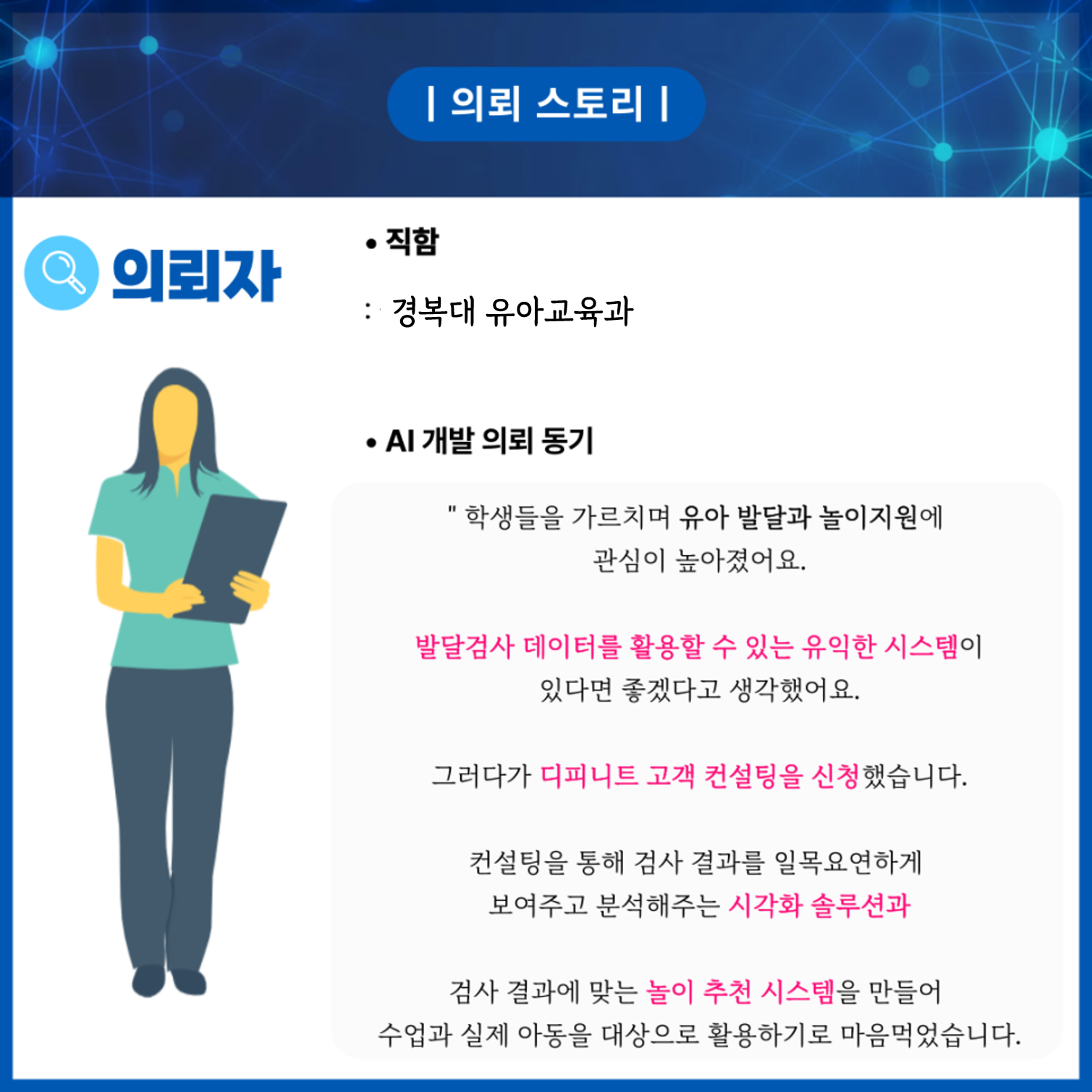 금쪽이를 위한 발달검사 AI솔루션 개발 사례