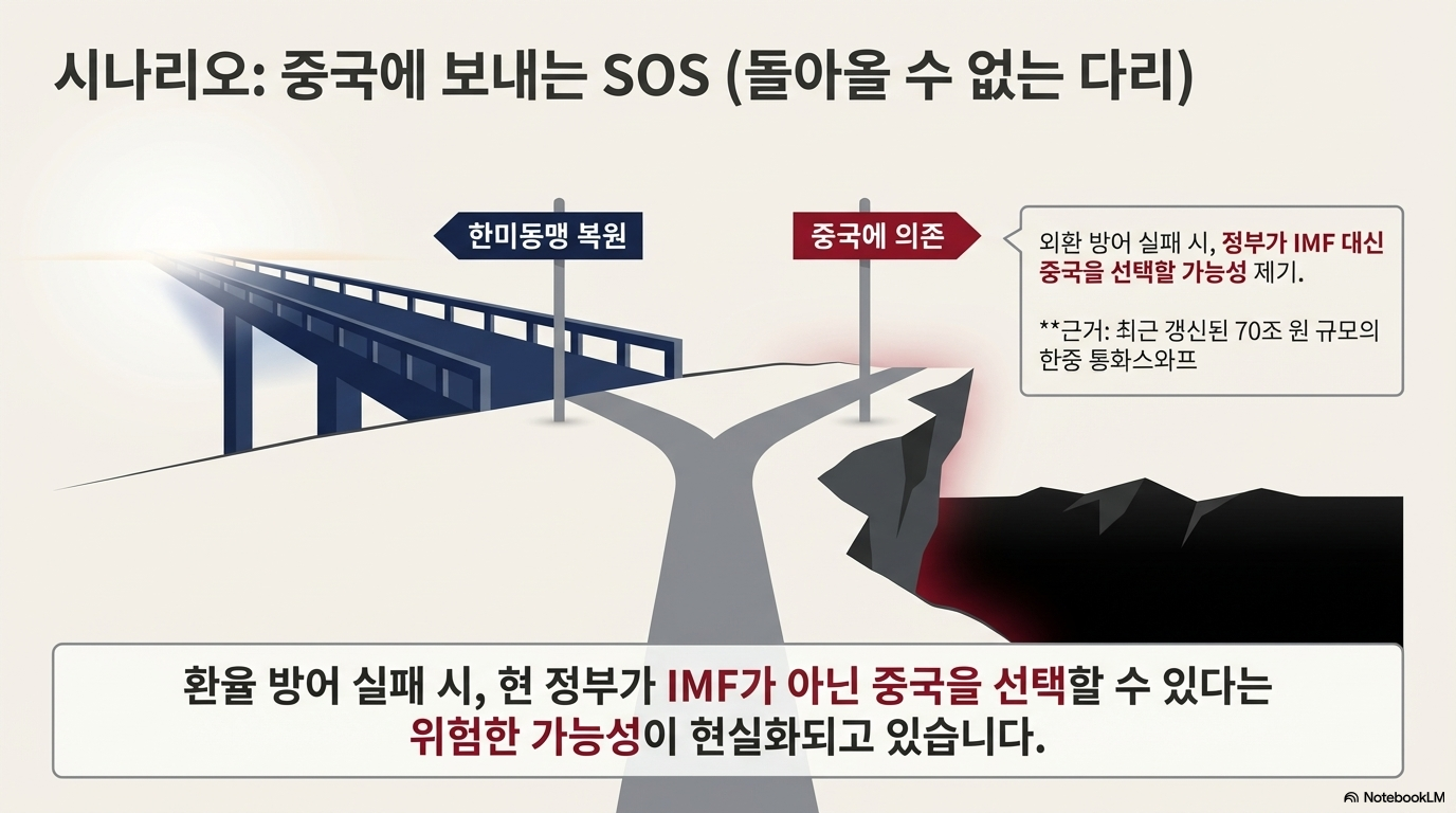 환율방어 위해 중국에 SOS? 위험한 시나리오