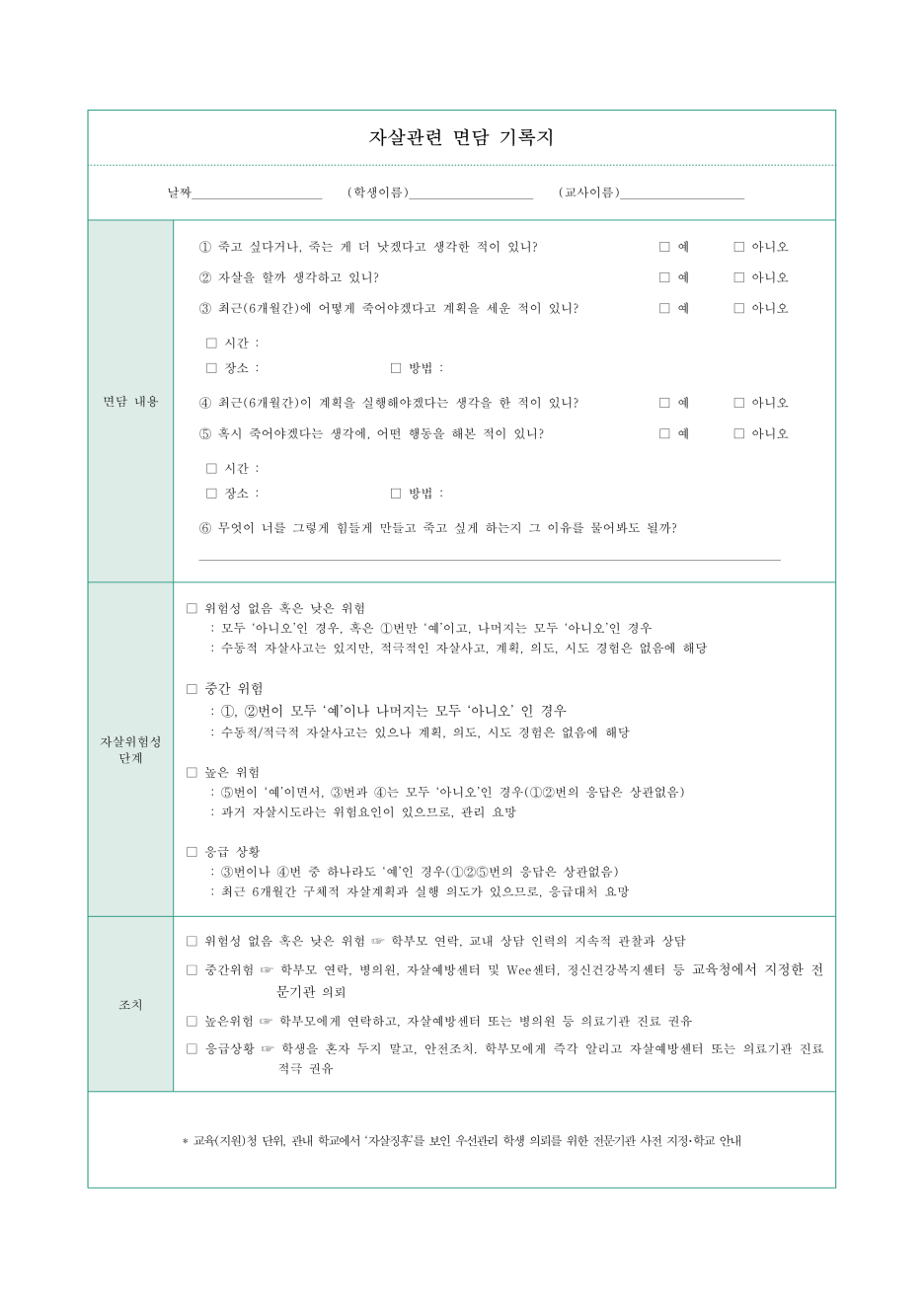 자살을 호소하는 내담자, 어떻게 상담해야할까