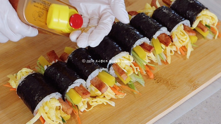 꽁다리김밥 이미지