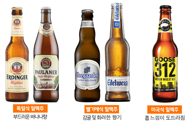 밀맥주의 세계로 초대합니다.