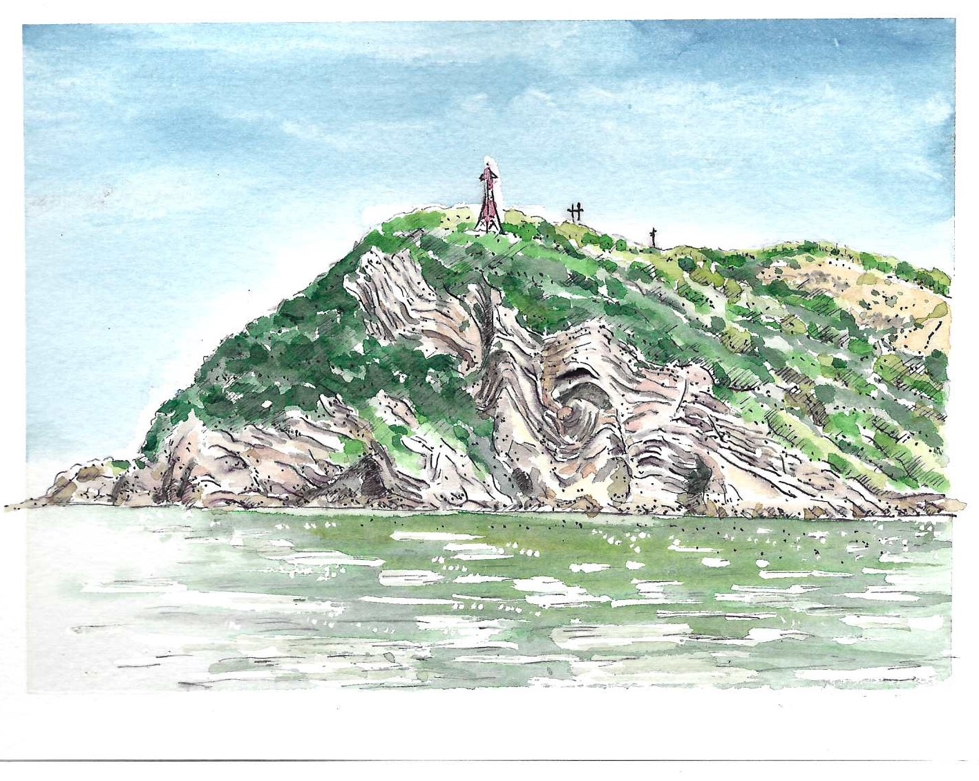 지구 연대기, 말도 습곡구조