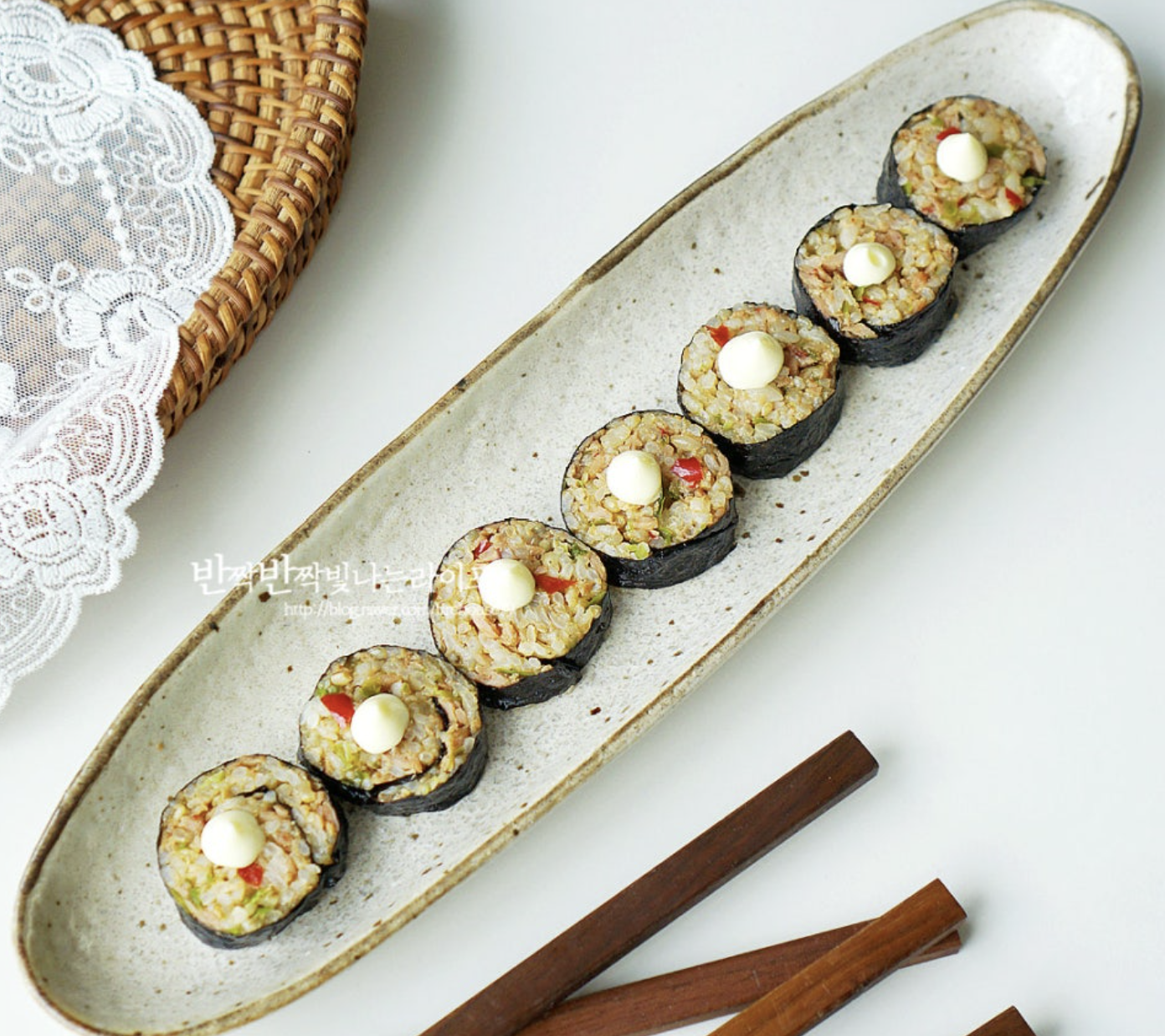 스팸 땡초 김밥 레시피