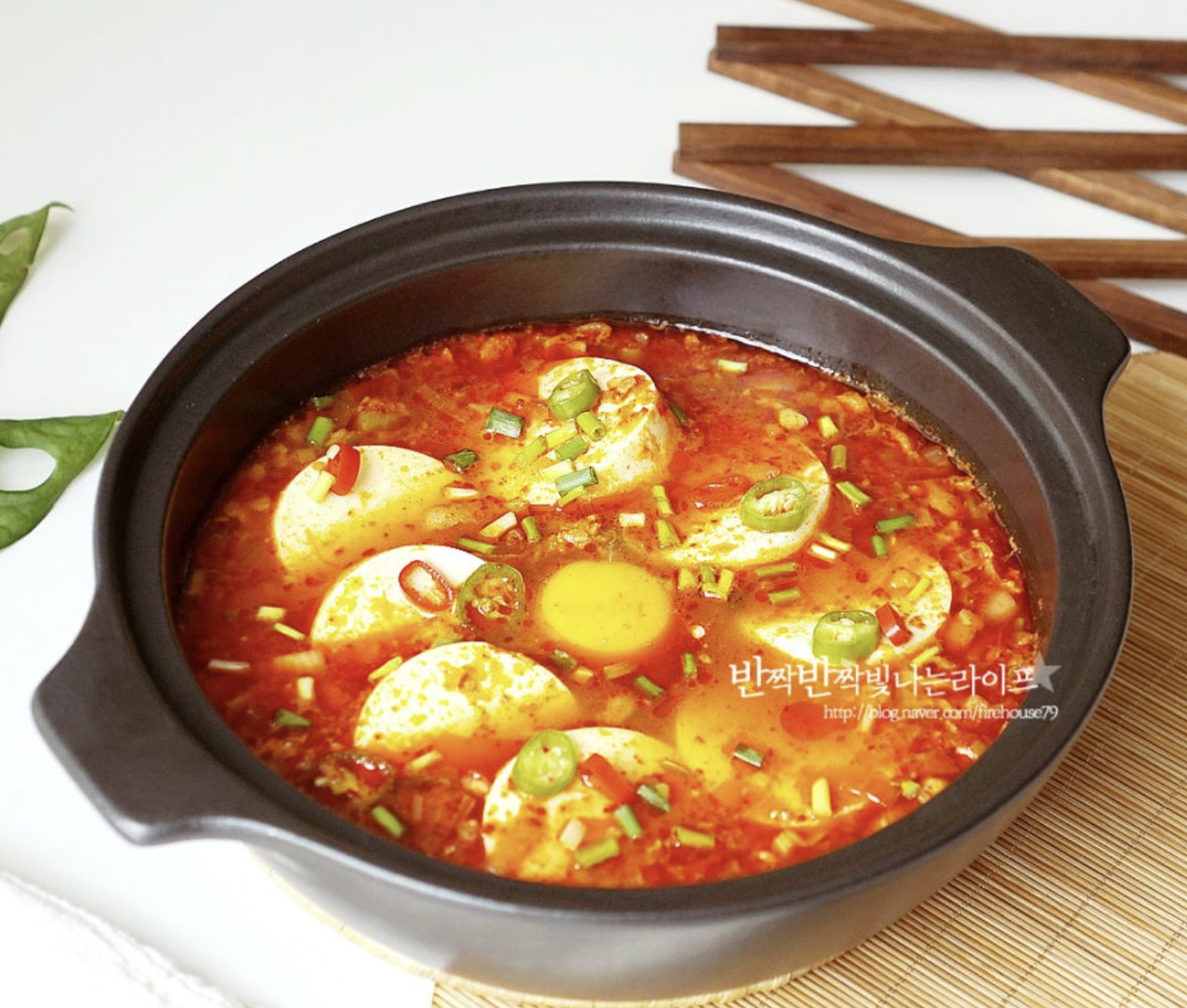 저녁메뉴 간단한 순두부찌개 만들기