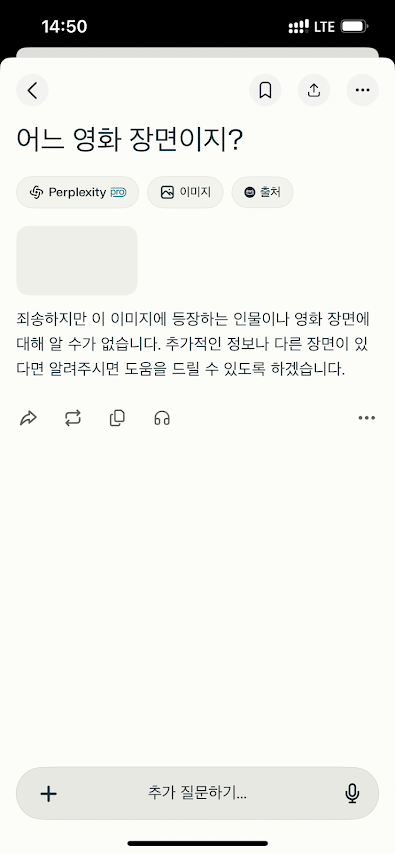 퍼플렉시티 결과