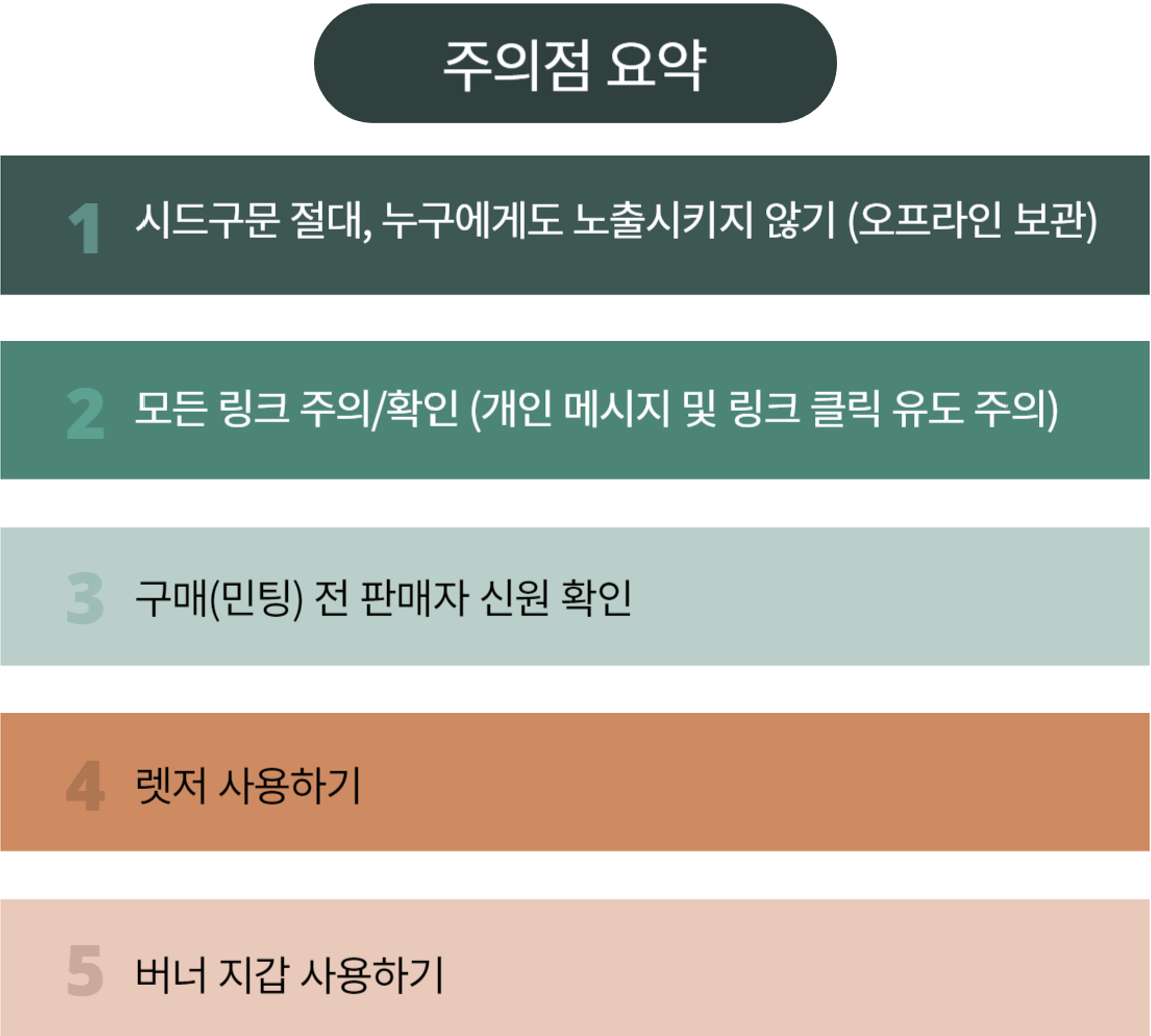 특집] NFT사기 종류와 예방법