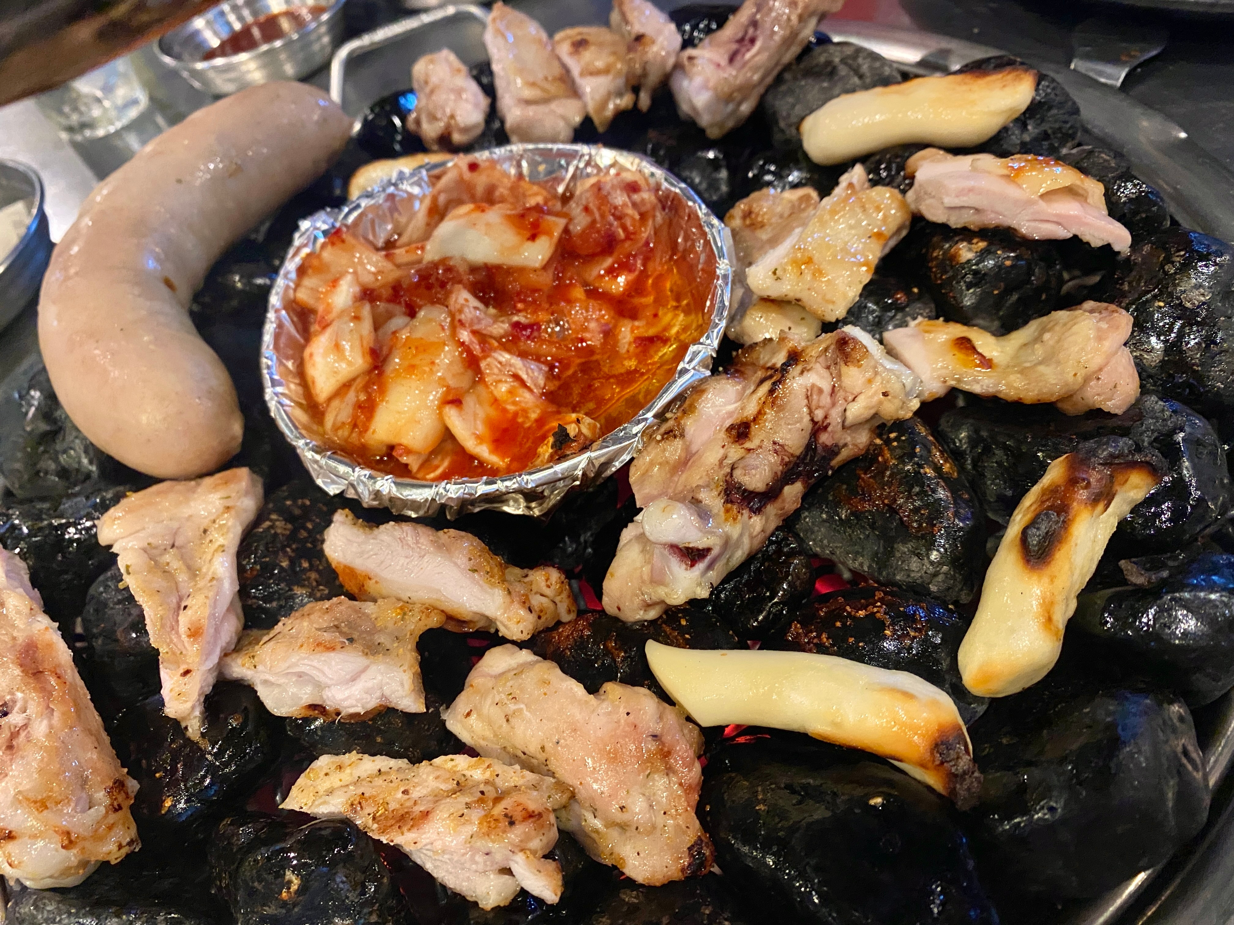 드럼통돌구이 이미지