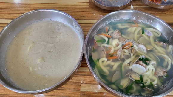 장수칼국수 이미지
